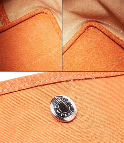 Hermes Tote Bag □I Engraved Silver Hardware Garden Party PM Women's Hermes