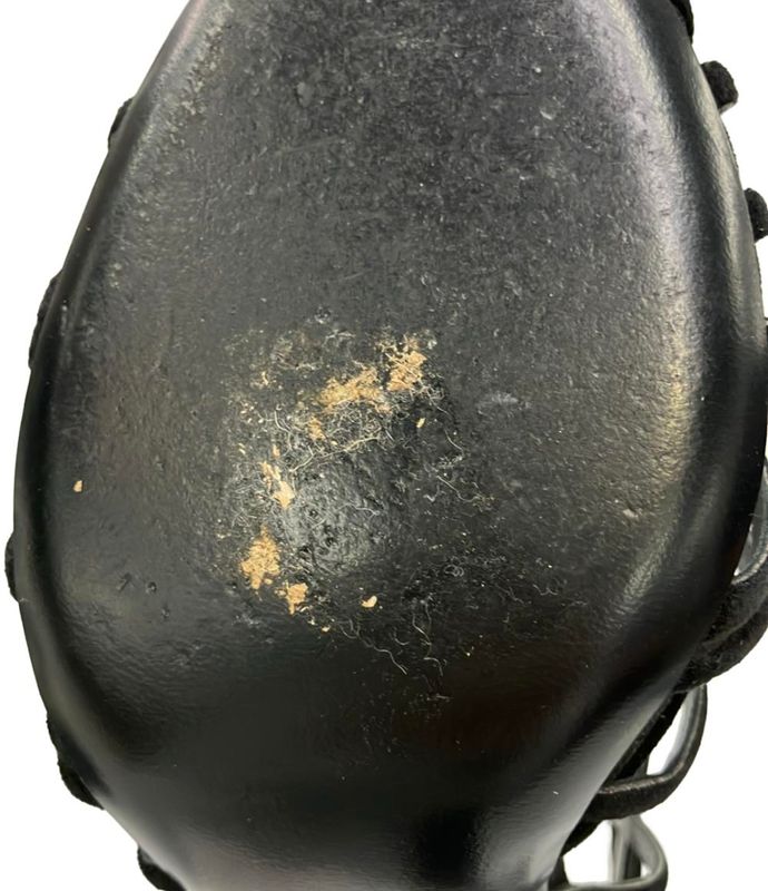 Hermes Sandals Suede Gold Hardware Women's SIZE 36.5 (24cm (9.45in)) Hermes