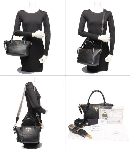 Prada 2WAY Handbag Shoulder Bag Crossbody Shoulder Bag 1ba111 Women's Prada