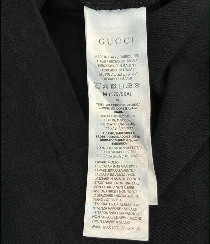 Gucci Short Sleeve T-shirt Men's SIZE M Gucci