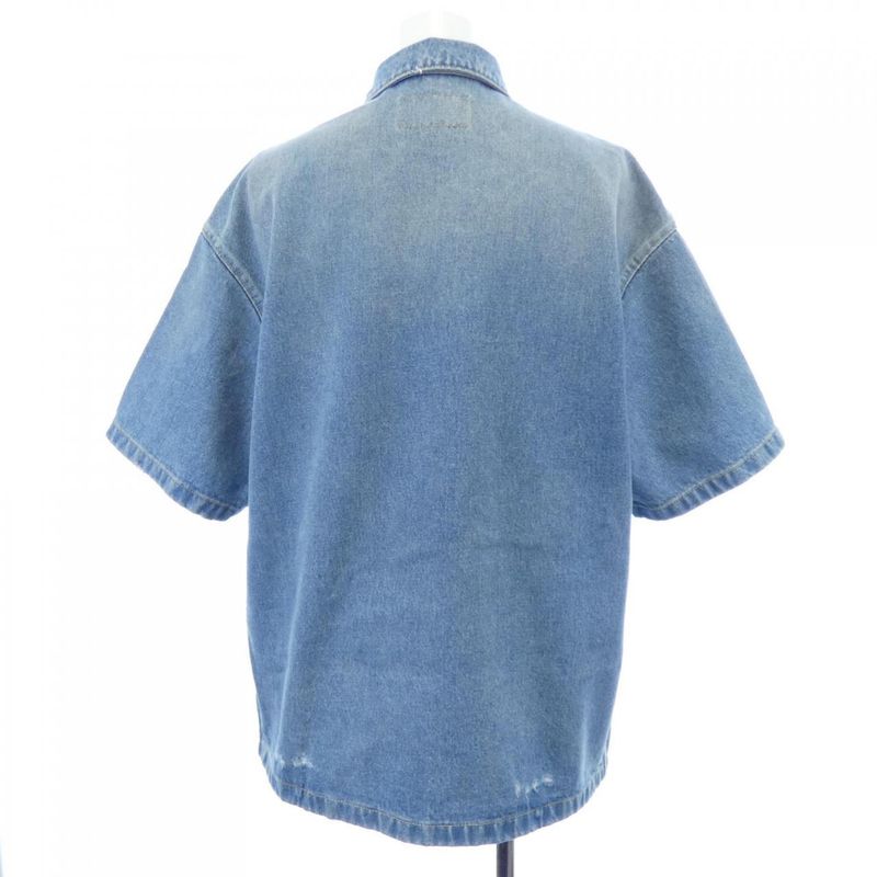 Prada Triangle Logo Gec067 S212 1ZAB S/S Shirt