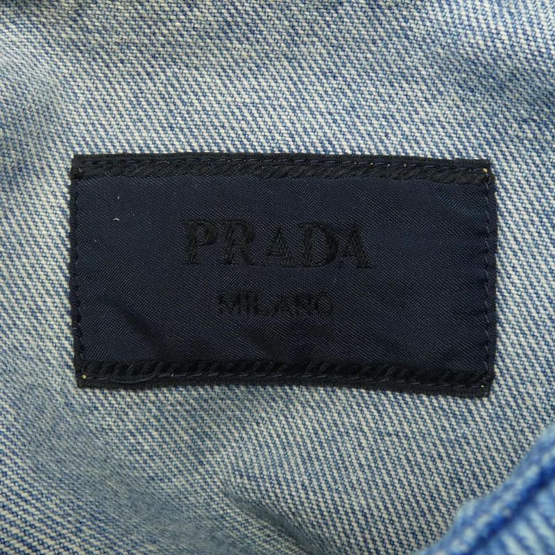 Prada Triangle Logo Gec067 S212 1ZAB S/S Shirt