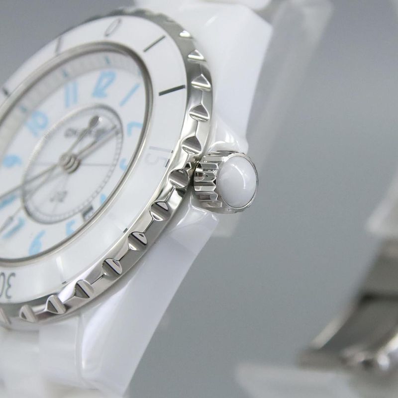 Chanel J12 Blue Light 33mm (1.30in) Ceramic Limited H3826 Ceramic Quartz