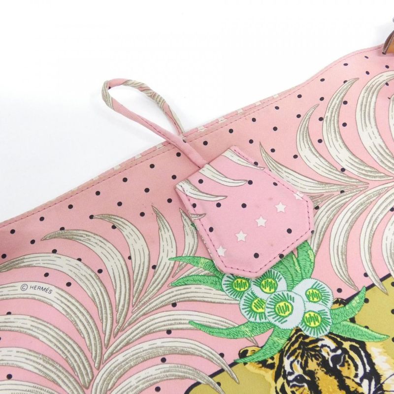 Hermes Tigre Royal Fleuri Silky City PM 079188ck Shoulder Bag