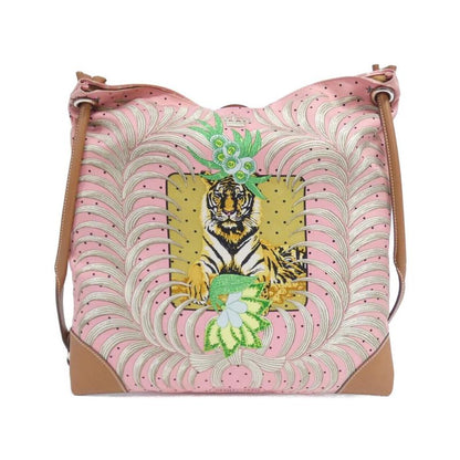 Hermes Tigre Royal Fleuri Silky City PM 079188ck Shoulder Bag