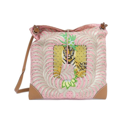 Hermes Tigre Royal Fleuri Silky City PM 079188ck Shoulder Bag