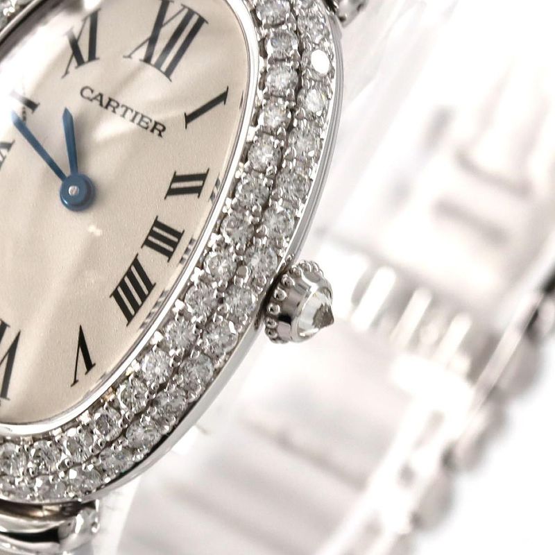 Cartier Baignoir WG 2D Wb5097l2 WG Quartz