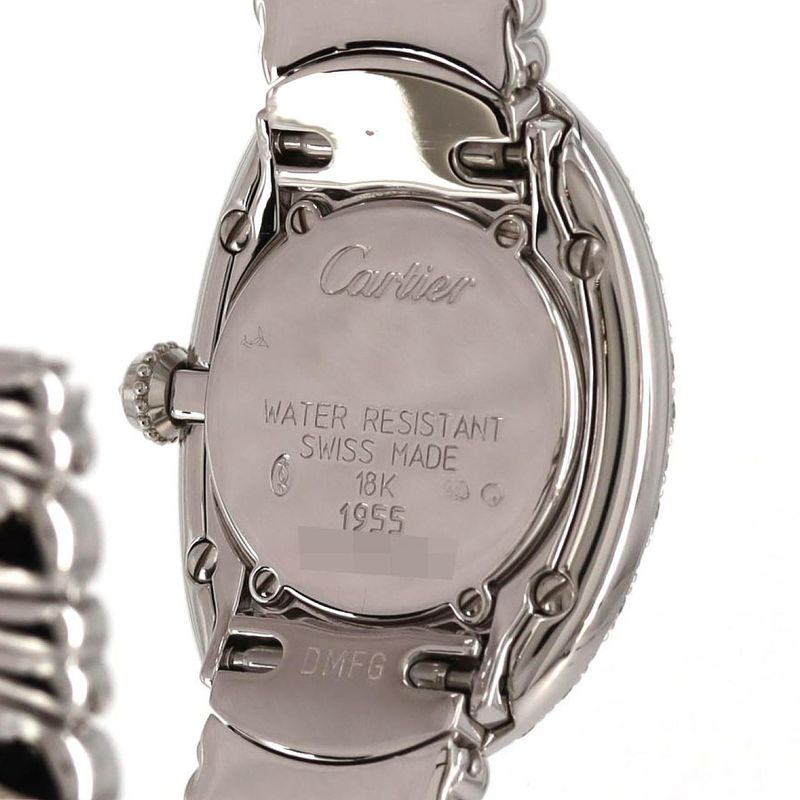 Cartier Baignoir WG 2D Wb5097l2 WG Quartz