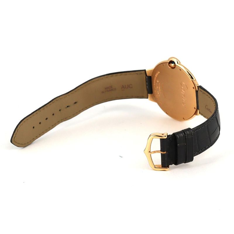 Cartier Ballon Blue Extra Flat PG W6920089 Pg･rg Manual Winding