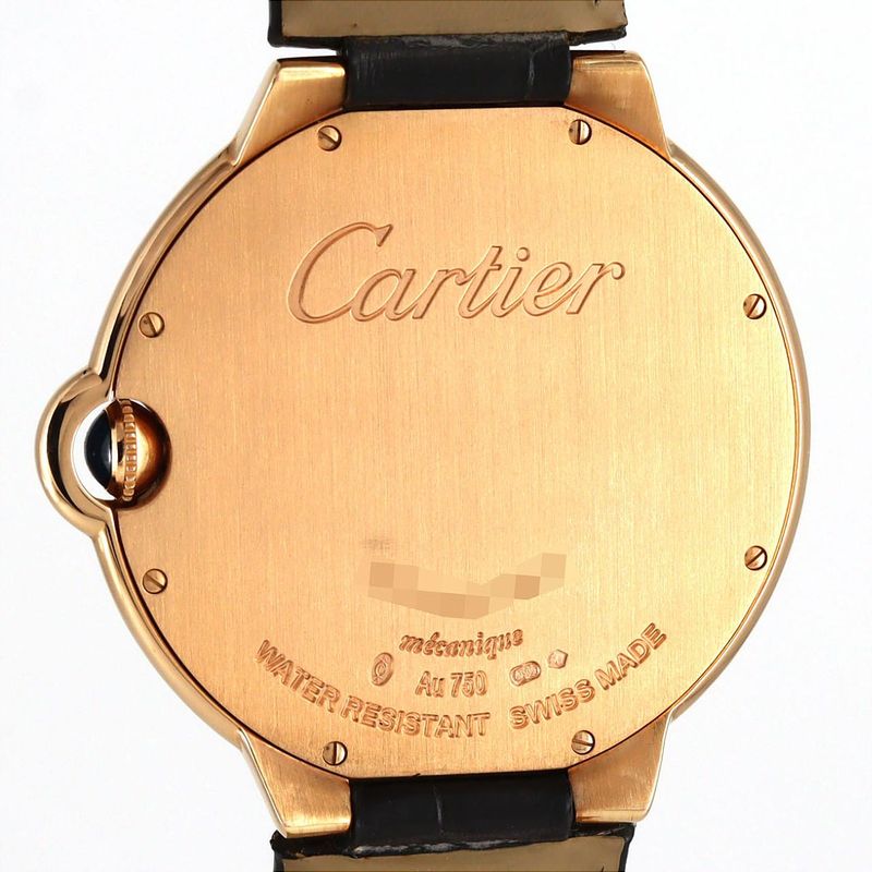 Cartier Ballon Blue Extra Flat PG W6920089 Pg･rg Manual Winding