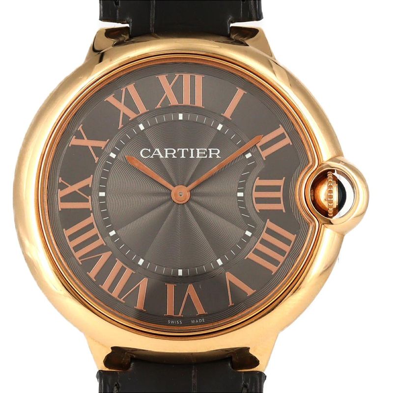 Cartier Ballon Blue Extra Flat PG W6920089 Pg･rg Manual Winding