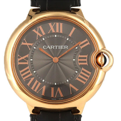 Cartier Ballon Blue Extra Flat PG W6920089 Pg･rg Manual Winding