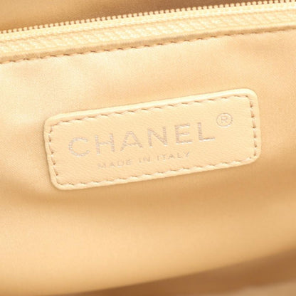 Chanel Tote Bag Matelasse Grand Shopping GST Cream Caviar Skin (grained Calf)