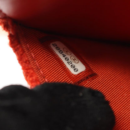 Chanel Shoulder Bag 2.55 Matelasse Red Fabric 2.55 Matelasse Chain Wallet