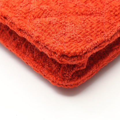 Chanel Shoulder Bag 2.55 Matelasse Red Fabric 2.55 Matelasse Chain Wallet