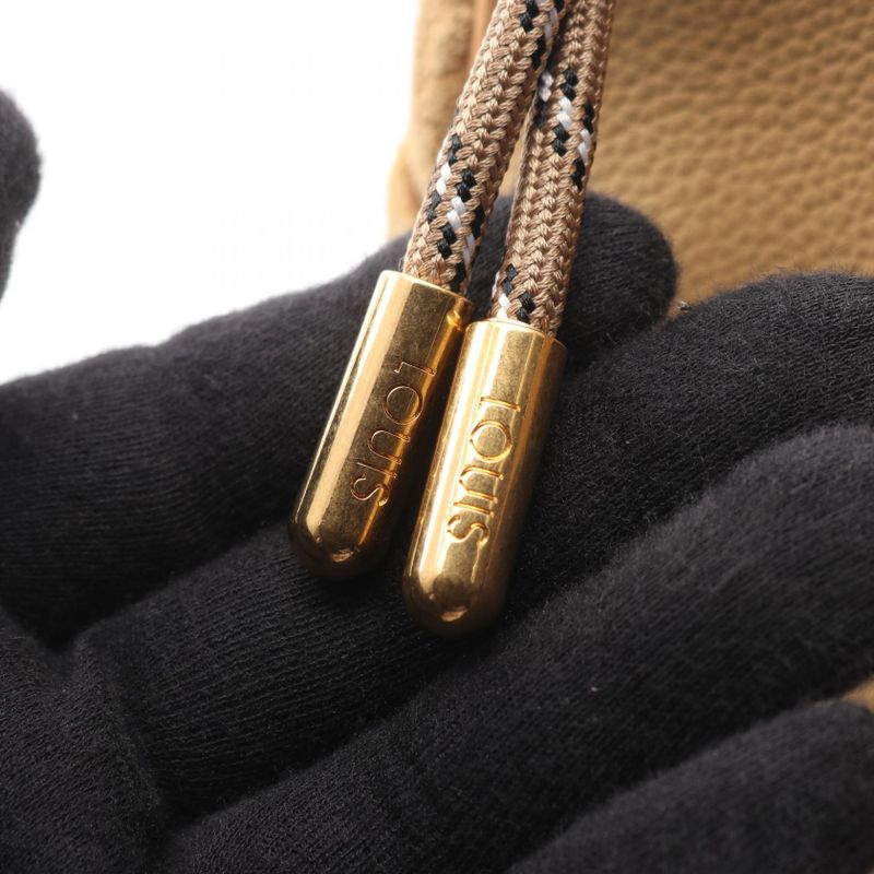 Louis Vuitton Handbag Keepall Bandouliere 25 Monogram M12627 Beige Leather