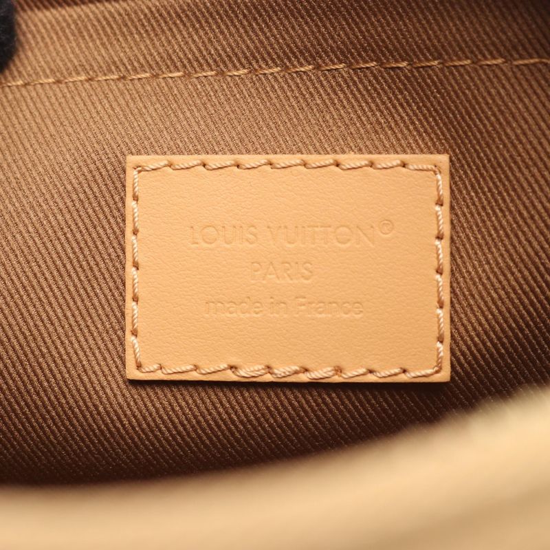 Louis Vuitton Handbag Keepall Bandouliere 25 Monogram M12627 Beige Leather