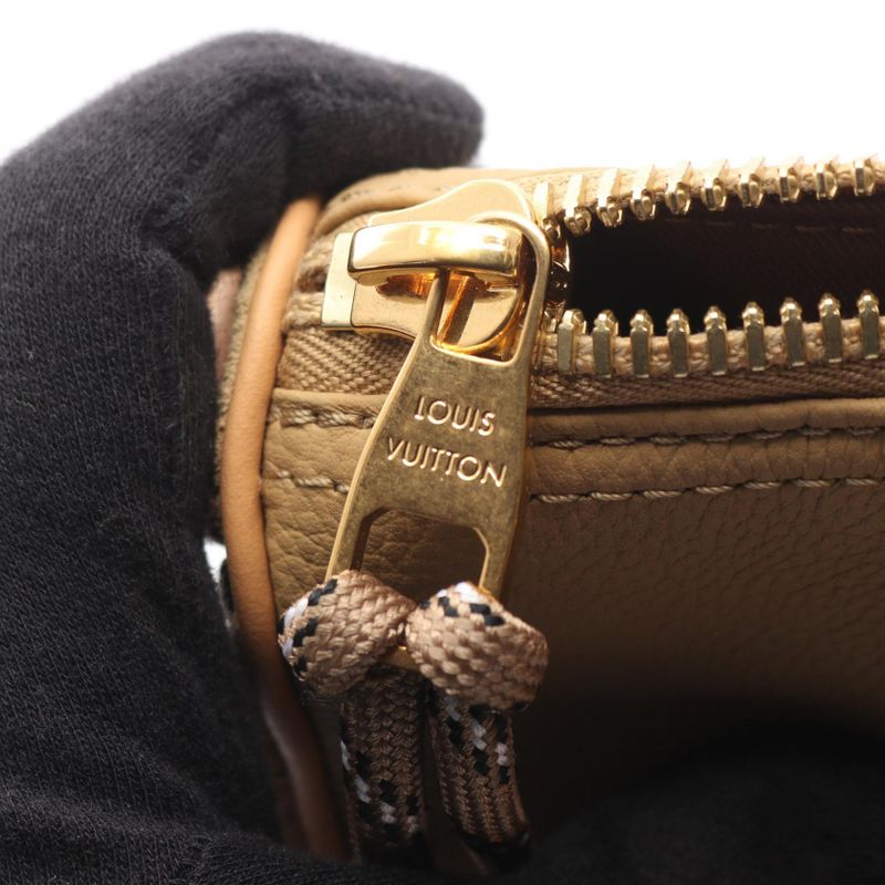 Louis Vuitton Handbag Keepall Bandouliere 25 Monogram M12627 Beige Leather