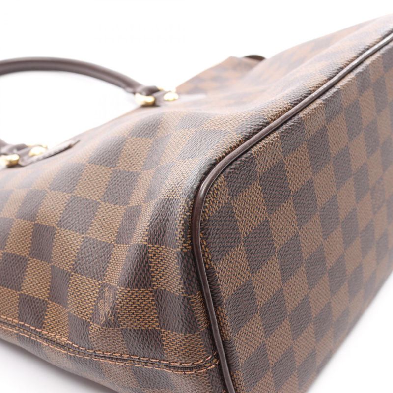 Louis Vuitton Tote Bag Saleya PM Damier Ebene N51183 PVC Coated Canvas Leather