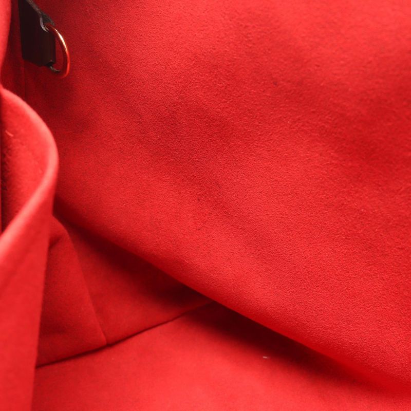 Louis Vuitton Tote Bag Saleya PM Damier Ebene N51183 PVC Coated Canvas Leather