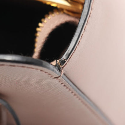 Prada Handbag Saffiano Soft C Beige Leather Galleria 2-Way