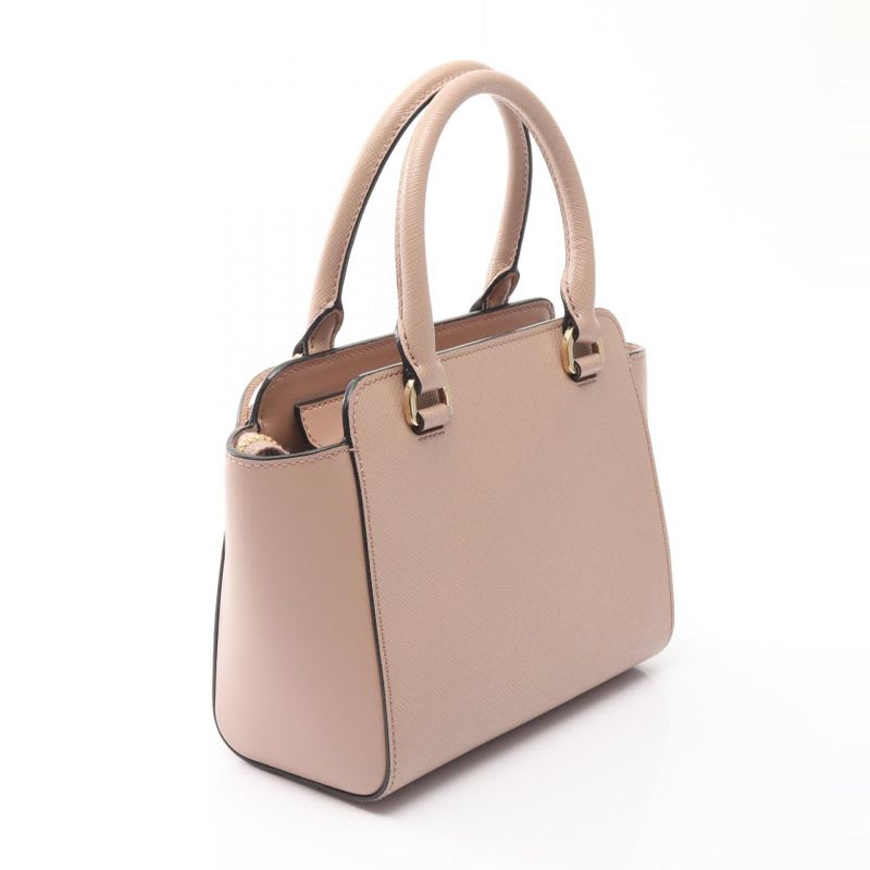 Prada Handbag Saffiano Soft C Beige Leather Galleria 2-Way