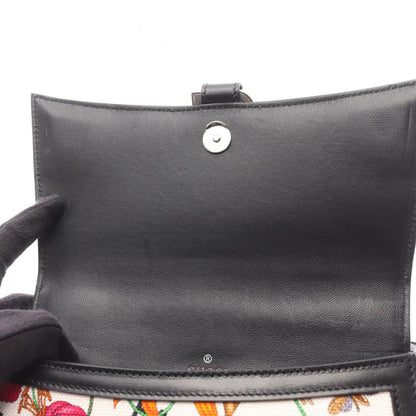 Gucci Handbag Gucci × Balenciaga Hacker Project Flora Hour Glass White Black