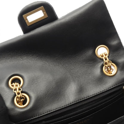 Chanel Shoulder Bag 2.55 Black Fabric 2.55 Mini Matelasse Chain Shoulder Ladies