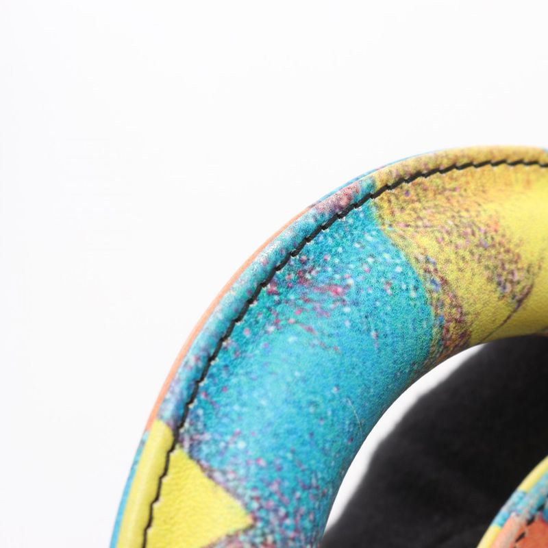 Dior Handbag Lady Dior Small Christian Dior × Chris Martin Multi Leather Lady