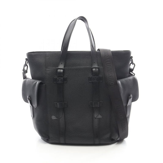 Louis Vuitton Tote Bag Christopher Tote M58479 Noir Black Leather Christopher