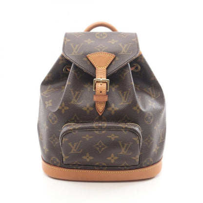 Louis Vuitton Rucksack Sac Backpack Mini Montsouris M51137 PVC Coated Canvas