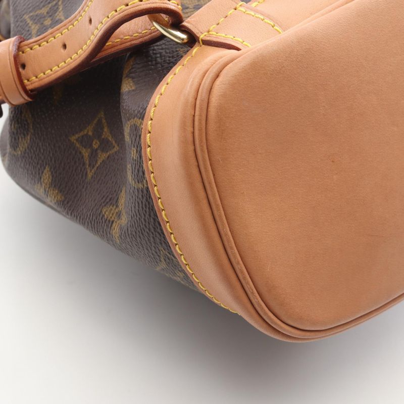 Louis Vuitton Rucksack Sac Backpack Mini Montsouris M51137 PVC Coated Canvas