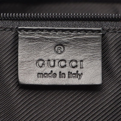 Gucci Tote Bag GG Canvas 002･1097 Black Canvas Leather Tote Bag Ladies Used A