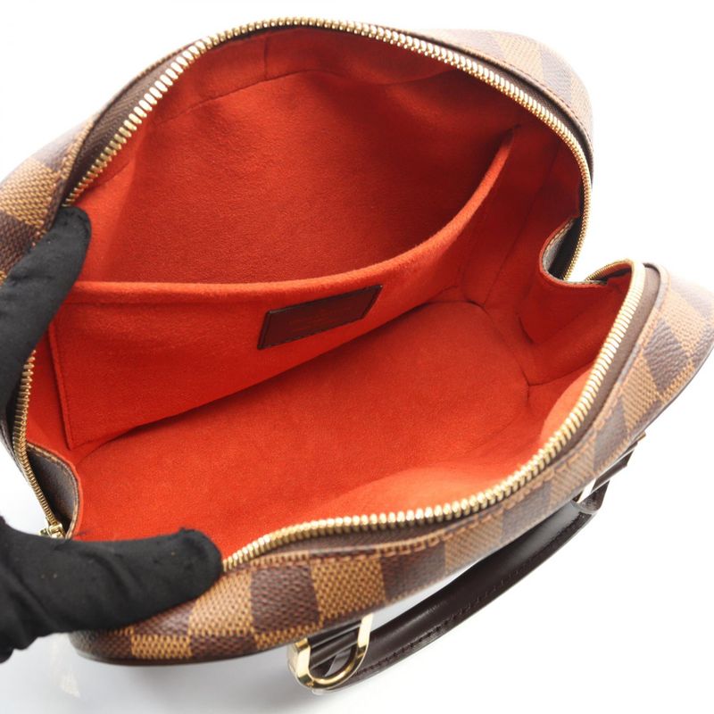 Louis Vuitton Handbag Saria Mini N51286 PVC Coated Canvas Leather Saria Mini