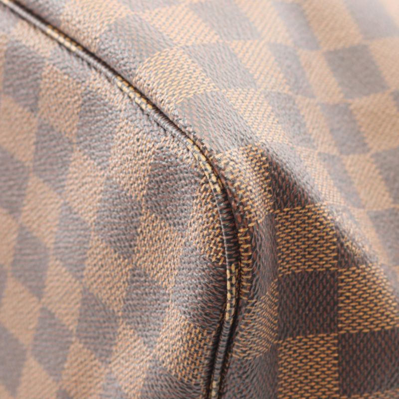 Louis Vuitton Tote Bag Neverfull MM N41358 PVC Coated Canvas Leather Neverfull