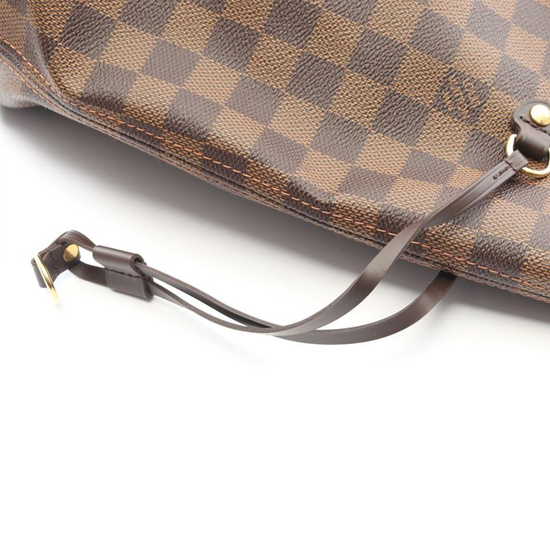 Louis Vuitton Tote Bag Neverfull MM N41358 PVC Coated Canvas Leather Neverfull