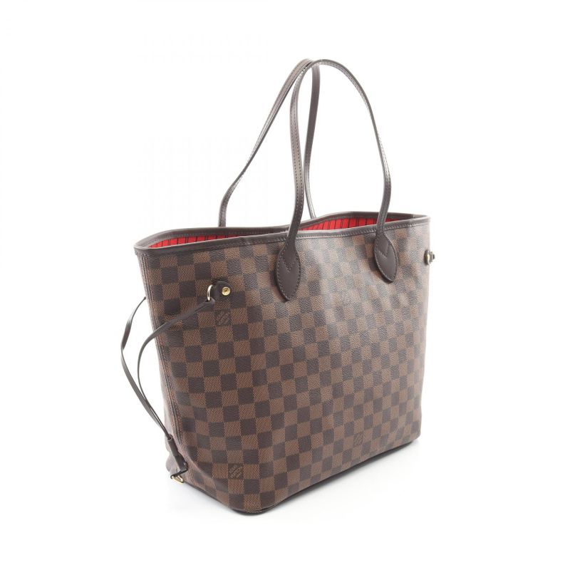 Louis Vuitton Tote Bag Neverfull MM N41358 PVC Coated Canvas Leather Neverfull