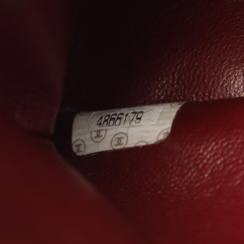 Chanel Shoulder Bag Matelasse W Flap Black Lambskin Matelasse Double Flap Chain