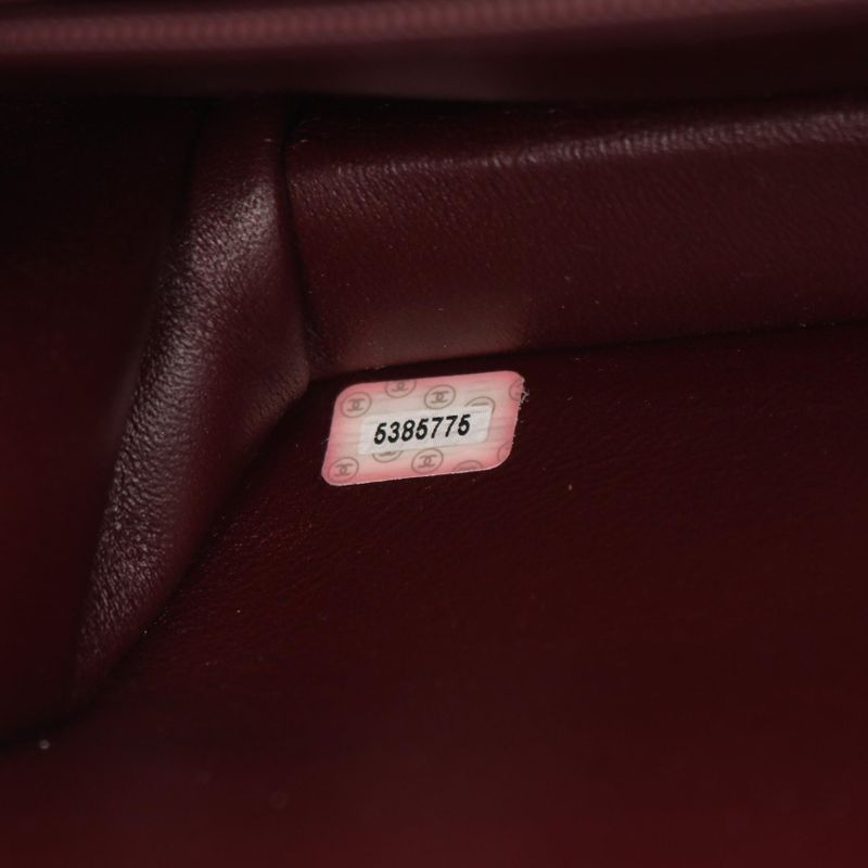 Chanel Shoulder Bag Matelasse Single Flap Black Lambskin Matelasse Push Lock