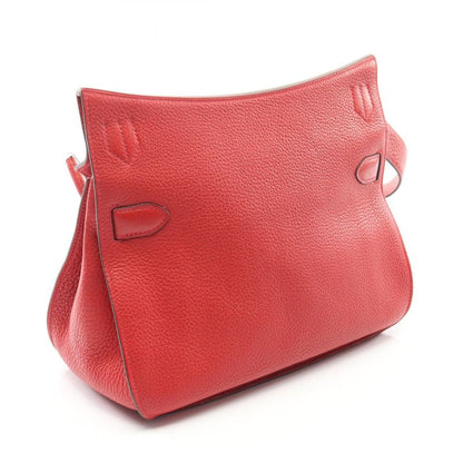 Hermes Shoulder Bag Gypsière 31 Rouge Cazac Leather Gypsière 31 Rouge Cazac