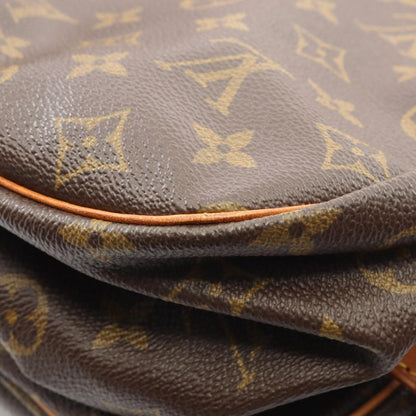 Louis Vuitton Shoulder Bag Saumur 35 M42254 PVC Coated Canvas Leather Saumur 35