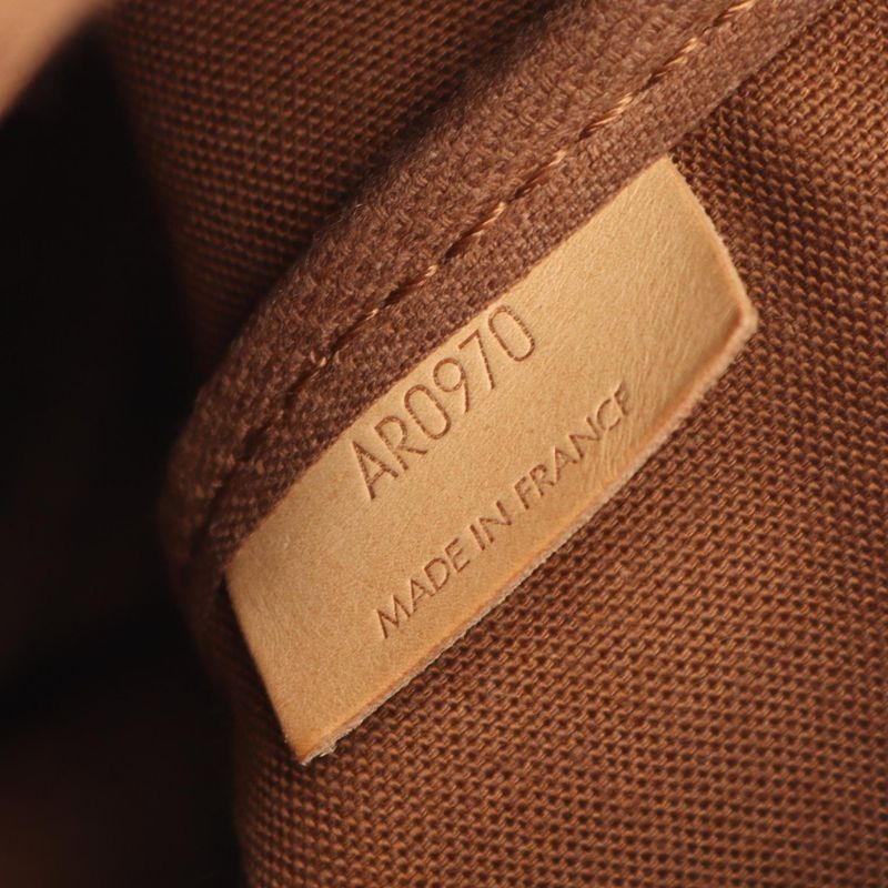 Louis Vuitton Shoulder Bag Saumur 35 M42254 PVC Coated Canvas Leather Saumur 35