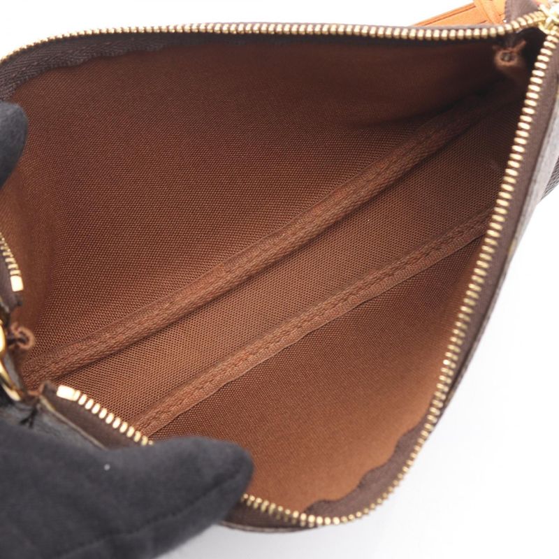 Louis Vuitton Handbag Pochette Accessories M51980 PVC Coated Canvas Leather