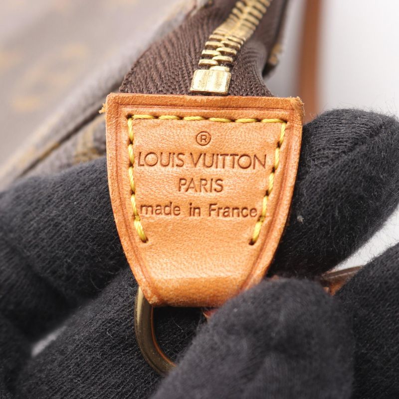 Louis Vuitton Handbag Pochette Accessories M51980 PVC Coated Canvas Leather