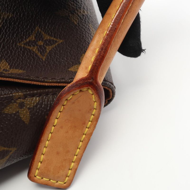 Louis Vuitton Handbag Mini Looping M51147 PVC Coated Canvas Leather Mini