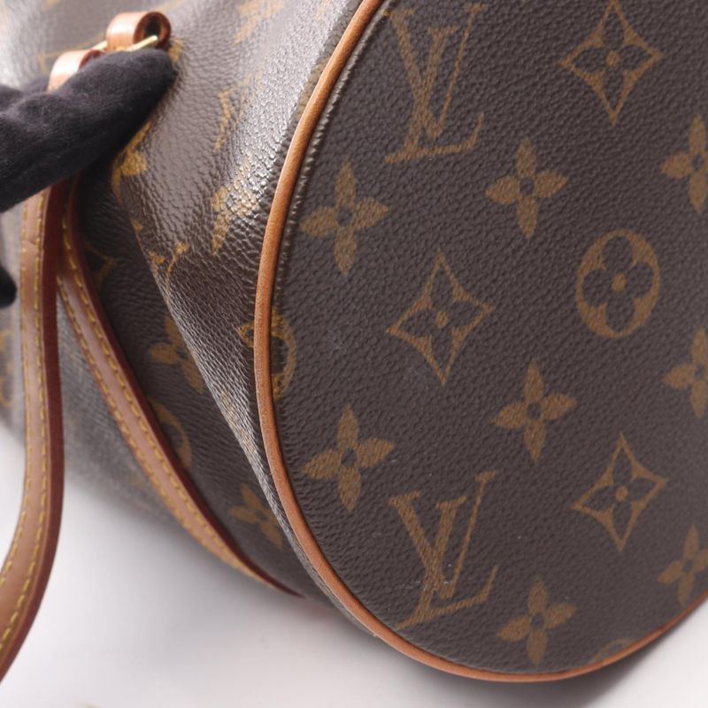 Louis Vuitton Handbag Papillon 30 M51385 PVC Coated Canvas Leather Papillon GM