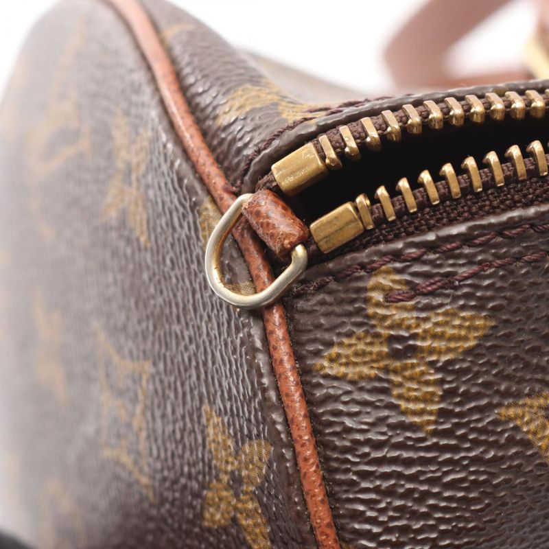 Louis Vuitton Handbag Papillon 30 Old Shape M51365 PVC Coated Canvas Leather