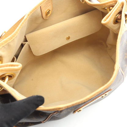 Louis Vuitton Shoulder Bag Galliera PM M56382 PVC Coated Canvas Leather