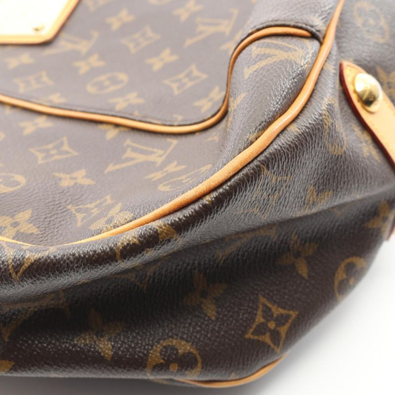 Louis Vuitton Shoulder Bag Galliera PM M56382 PVC Coated Canvas Leather