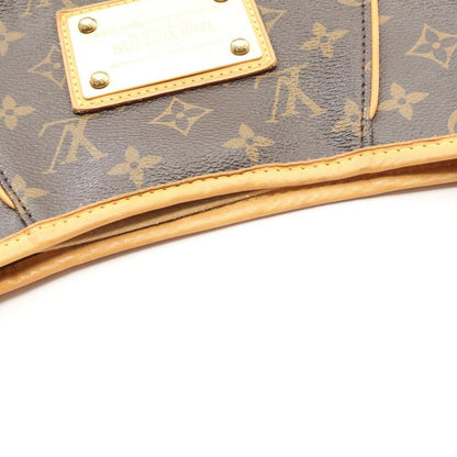 Louis Vuitton Shoulder Bag Galliera PM M56382 PVC Coated Canvas Leather